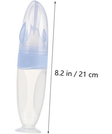 Ibasenice 3-Pack Silicone Grain Feeder Bottles | Muesli & Rice Cereal Feeding | Baby-Friendly 21x5x5cm | International Shipping Available - Buy Online on GoSupps.com