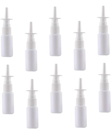 Beavorty 40 Pcs Mini Travel Bottles Set - Refillable Spray and Direct Injection Containers for Liquids - White Colloid Size - TSA Approved - Buy Online on GoSupps.com