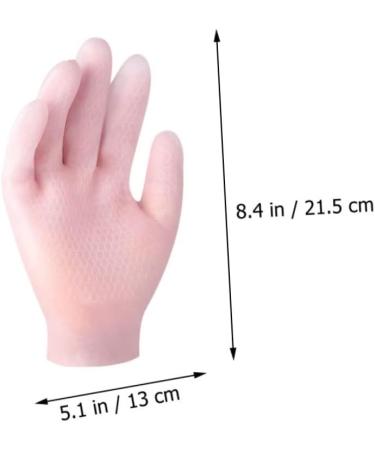 minkissy 2 Pairs Moisturizing Gloves Womens Heels Closed Toe Moisturizing Spa Glove Dry Hand Anti- Cracking Hand Covers Dead Skin Ladies Pumps Hand Care Covers Foot Dry Skin Miss Sebs - Buy Online on GoSupps.com