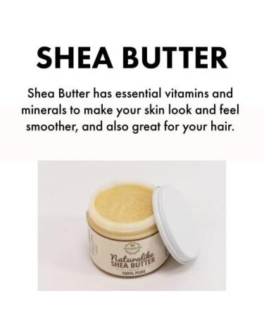 African Shea Butter Body Lotion 7.9oz | 100% Raw & Unrefined Moisturizer for Dry Skin | Non-Greasy Hydrating Skincare for Men & Women - 225g - Buy Online on GoSupps.com
