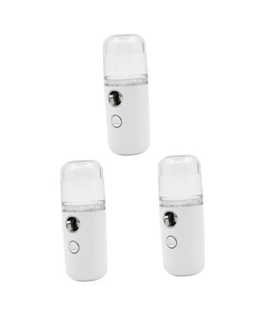 FOMIYES 3 Pcs Skin Care Tools for Face Facial Spa Steamer Spray Humidifier Facial Water Lengthen 10cmX4cmx3pcs Whitex3pcs