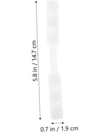 Buy Ipetboom 10pcs Mask Hook Earrings Buckle - Face Mask Holder Regulator Ear Protectors in White | International Shipping Available - Buy Online on GoSupps.com