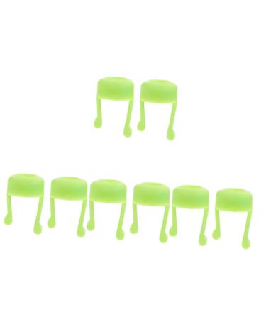 FRCOLOR 8 Pcs Drops Auxiliary Holder Supplies Drops Aid Racks Practical Drops Bracket Bottle Guides Drops Guides Durable Drops Assists Accessories 3.5X2X2CMx4pcs Greenx4pcs