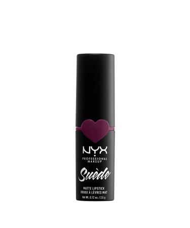 NYX Suede Matte Lipstick - Girl Bye (Berry) | Vegan Formula - Buy Online on GoSupps.com
