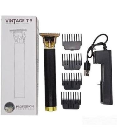 Man Trimmer T9 Barber Hair Clippers for Men T9 Electric Pro Outliner Rechargeable Cordless T-Blade Trimmer for Men Bald Headed Hair Trimmer Zero Detail Beard Shaver(Black) - Buy Online on GoSupps.com