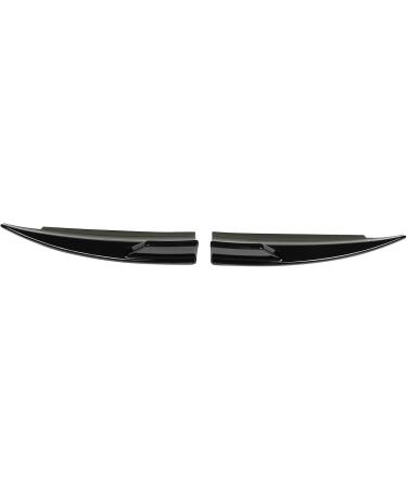  Jadeshay Rear Bumper Side Splitter Left & Right Gloss Black for CLA Class C117 CLA45 AMG Line 2013-2019 2 Pack - Buy Online on GoSupps.com