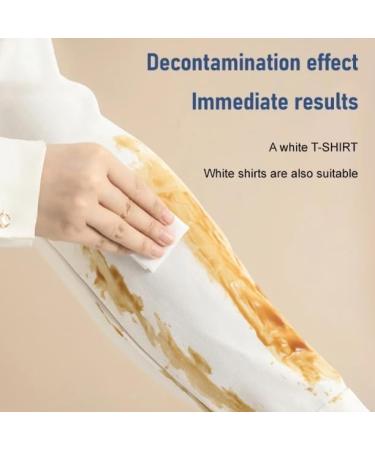 Stain Removal Wet Wipes Clothes Oil Stain Remover Emergency Stain Rescue Stain Remover Instant Stain Wipes for Clothes and Fabric Carpet 3 - Buy Online on GoSupps.com