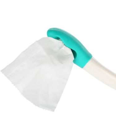 Toilet Aid Tool Long Range Comfort Easy Wipe Long Handle Bottom Wiper Holder Toilet Paper Tissue Grip Self Wipe Aid Helper Suitable for those with arm or back strength disorder - Buy Online on GoSupps.com