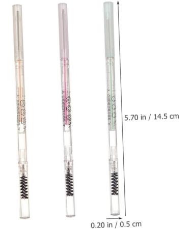Outanaya 5pcs Eyebrow Makeup Pencils Eyebrow Pens Pencils with Ash Brown Eyebrow Pencil Hair Double Bun Paste - Buy Online on GoSupps.com
