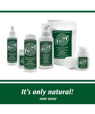 Foot Sense Talc-Free Shoe & Body Powder - 2-Pack 3.52oz - USA-Made Odor Eliminator for Kids & Adults - Buy Online on GoSupps.com