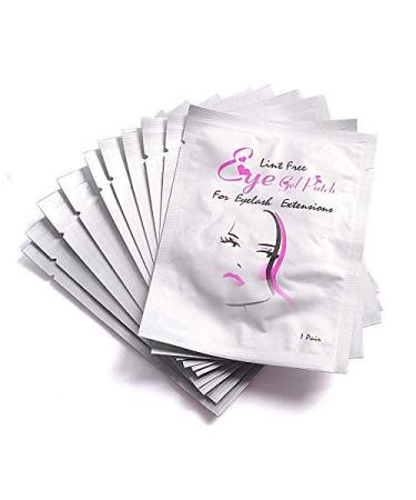 Arison Lashes Eye Gel Pads 50 Pairs Eyelash Extension Under Eye Gel Patches Lint Free Eye Patches with Smooth Front Side and Collagen Back Side Eye Pads for Individual Eyelash Extension (Jenny)