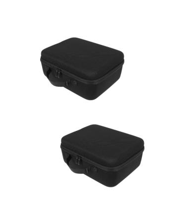 FRCOLOR 2 Pcs Hair Dryer Storage Bag Portable Blow Dryer Hair Dryer Hard Travel Storage Case Hair Dryer Case