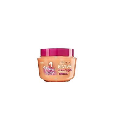 L'OR AL Elvive Dream Long Length-Saving Mask for Long and Straight Hair 300 ml (10.1 Fl Oz) 1 unit - Made in Italy Bianco