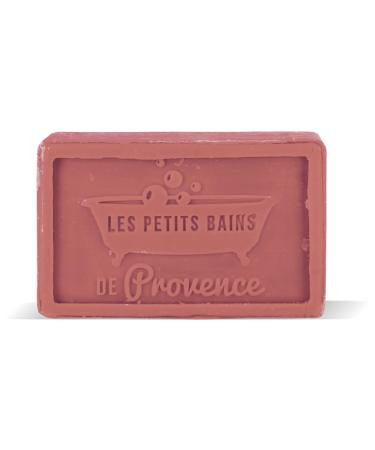 LES PETITS BAINS DE Provence Marseille Soap 100g Red Fruits Natural Solid Bar Les Petits Bains de Provence Enriched with Olive Oil Made in France Perfumed Body and Hand Soap