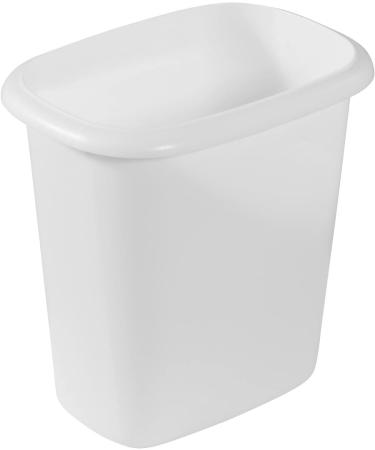 Rubbermaid 5.7L Vanity Wastebasket + Glad White Garbage Bags (15 litres) with Febreze Fresh Clean Scent - Buy Online on GoSupps.com
