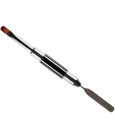 Housoutil Nail Art Pen Nail Painting Brush Poly Nail Gel Brush Gel Nail Art Carving Pen Gel Nail Tool Nail Pusher Scraper Nail Art Tips Builder Brush Nylon Brush Dual Purpose - Buy Online on GoSupps.com