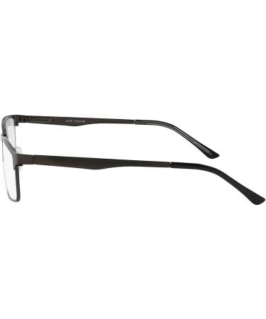 Amcedar 5-Pack Reading Glasses Men Metal Frame Rectangle Style Stainless Steel Material Spring Hinges Includes Computer Readers +2.50 +2.50 Magnification (Pack of 5) 5 Pairs Mix - Buy Online on GoSupps.com