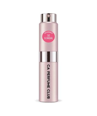 CA Perfume Impression of Jean P. Guiltier So Scandal For Women Replica Version Fragrance Dupes Concentrated Long Lasting Eau de Parfum Spray Refillable Atomizer Bottle 0.27 Fl Oz/8ml-X1 JEAN P. GUILTIER SO SCANDAL IMPRESSION 0.27 Fl Oz (Pack of 1)