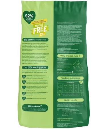 Burgess Excel Nuggets with Mint Adult Rabbit Food 3 kg 3 kg (Pack of 1) - Buy Online on GoSupps.com