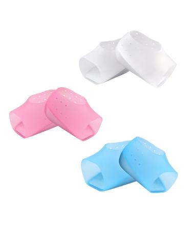 Beaupretty 1 Pair Silicone Height Increase Insoles Heel Height Inserts Heel Pads Cushion Silicone Gel Plantar Insole High Heels Socks Invisible Height Increase Insoles White Makeup Increased White 12.00X6.50X3.60CM