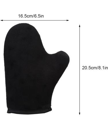 ANKROYU Self Tanning Mitt Applicator Tanning Glove Lotion Apply Mitt Exfoliating Mitt Soft Tanning Glove Bath Bathing Tanning Mitts for Spray Tan Removal(Black) - Buy Online on GoSupps.com