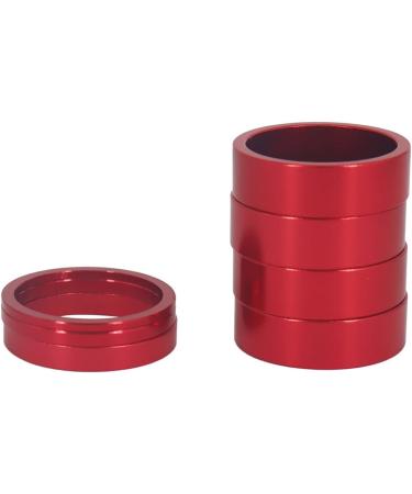 PLATT Bike Headset Spacer Set - 7PCS Red Aluminum Alloy Spacers for 1 1/8-Inch Stem, MTB BMX Road Bikes - 2/3/5/10mm Sizes - Buy Online on GoSupps.com