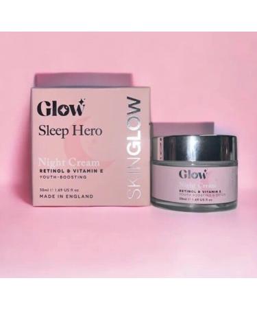 natures clinic Skin Glow Sleep Hero Night Cream Retinol & Vitamin E Youth Boosting 50ml - Buy Online on GoSupps.com