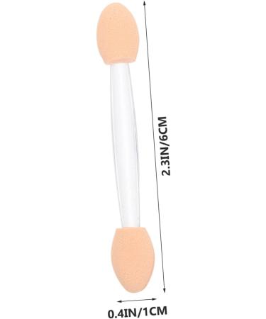 Baluue 150 Pcs Double Ended Eyeshadow Brush Eyeshadow Makeup Sticks Sponges Makeup Eyeshadow Sticks Plastic - Buy Online on GoSupps.com