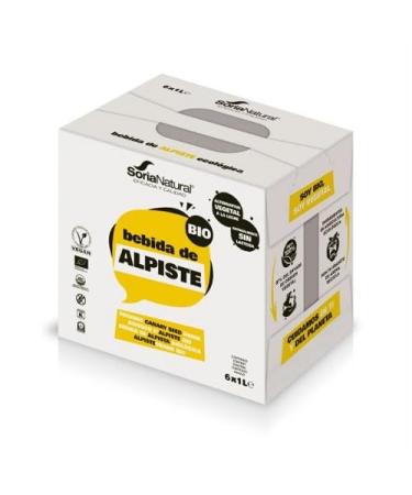 Soria Natural Pack Leche De Alpiste Eco 6 X 1 L