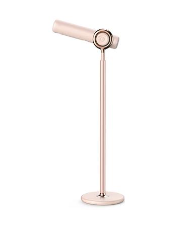 Hair Dryer Stand 1700w Height Adjustable Ionic Standing Hair Dryer 180 Degree Front and Rear Dual Air Outlets Wireless Remote Control Operation Suitablefor HomeBeauty Salon Pink