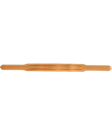 Massage Tab Scooter | Beech Wood GUA SHA Tool for Neck & Back | Lymphatic Drainage Massager & Anti-Cellulite Wooden Body Roller - Buy Online on GoSupps.com