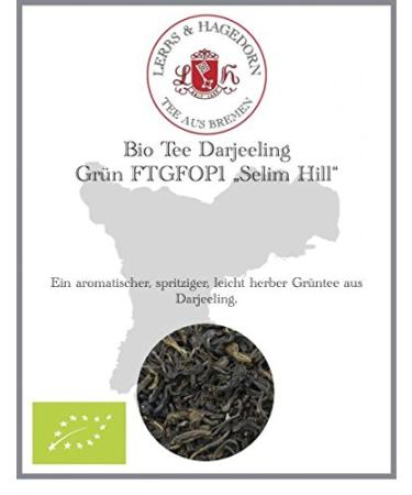 Lerbs & Hagedorn Darjeeling FTGFOP1 1Kg Selim Hill Organic T-Shirt - Green