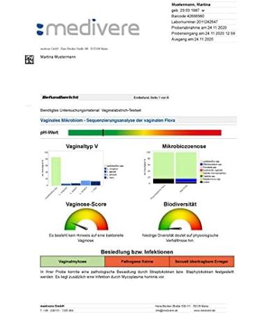 Medive More Vaginal Microbiome PCR Test - Accurate Results for Women's Health | Fast International Shipping - Buy Online on GoSupps.com