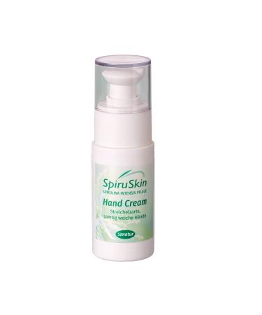 Sanatur SpiruSkin Hand Cream Pump Bottle 1 Pack (1 x 50 ml) For every skin type