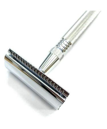 Giesen & Forsthoff Timor Stainless Steel Razor - Closed Comb Unique Design for Precision Shaving - International Shipping Available - Buy Online on GoSupps.com
