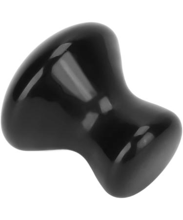 2pcs Black Gua Sha Facial Tools Mushroom Shape Face Lift Tool for Wrinkles Removal Practical Massager Roller Tool for Skin Firming Lightweight Lymphatic Drainage Massager for Home Salon - Buy Online on GoSupps.com