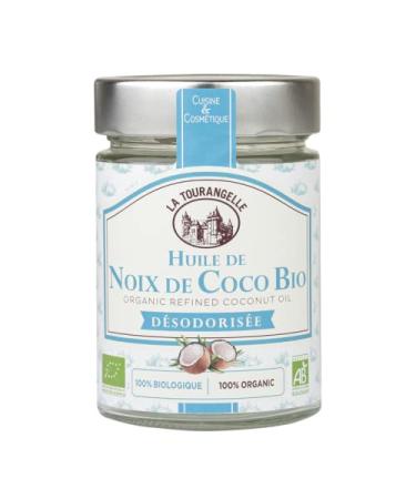 La Tourangelle - Deodorized coconut oil - 100% Organic - Refined coconut oil - Kitchen and cosmetics - 315ml