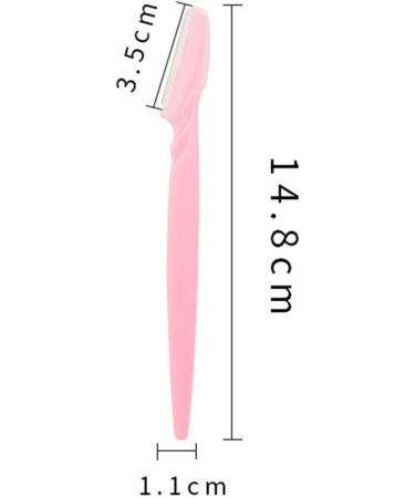 ZJchao 3 Set Eyebrow Trimmer & Facial Razors - Stainless Steel Perfect for Women's Eyebrow Shaping & Hair Removal - Ideal for Beginners - Buy Online on GoSupps.com