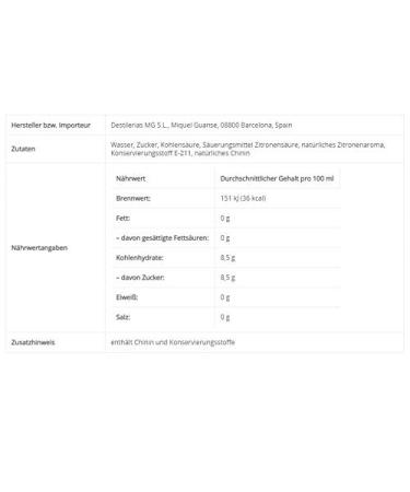 Buy Le Tribute Tonic Water 8 Pack - Premium Spanish Mixer for Cocktails | International Shipping Available - Buy Online on GoSupps.com