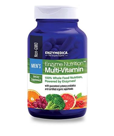 Enzymedica Enzyme Nutrition Multi-Vitamin Men's 120 Capsules