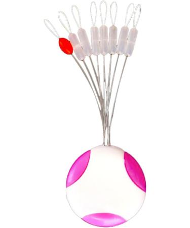 Sosoport Fishing Equipment 30 Pcs Space Beans Line Space Bean Cylindrical Long Beans Silicone Beans Tool Boxed Fishing Accessories - Buy Online on GoSupps.com