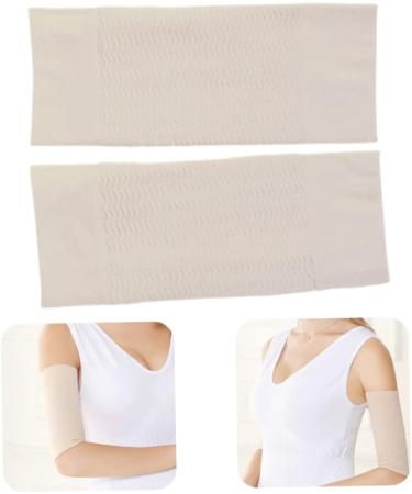 Arm Slimming Shaper Wrap | Compression Sleeve for Flabby Arms - 1 Pair Khaki - Buy Online on GoSupps.com