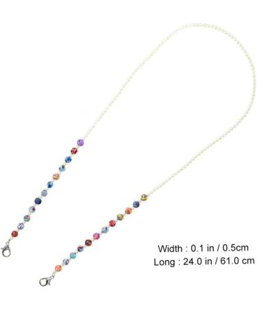 Healeved 2pcs Anti-Drop Chain for Shot Glasses | Polymer Clay Reading Glasses for Kids - International Shipping - Buy Online on GoSupps.com