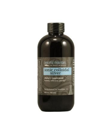 Peaceful Mountain Ionic Colloidal Silver, 6 Fluid Ounce