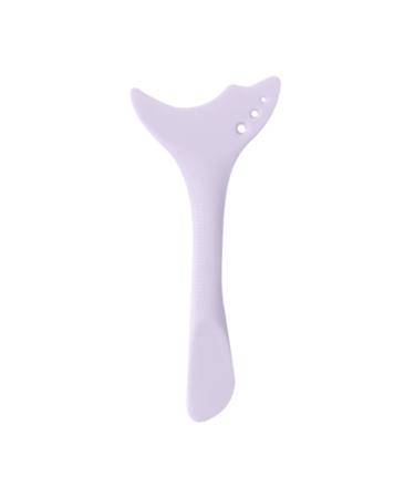 Eyelash Tools Mascara Shield Silicone Eyeshadow Stencils Pad - Eyelash Applicator Tool Aid & Guide Reusable Multifunctional Eyelash Crafting Companion For Beginners Purple