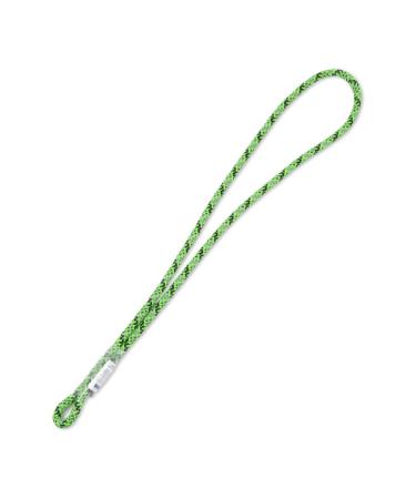Rock-N-Rescue 8mm Sewn Prusik Loops - Made in USA, Rock Climbing, Firefighter, and Rescue Gear Neon Green 22 Inches