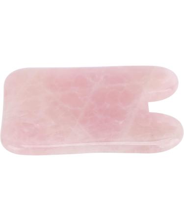 Buy Rose Quartz Gua Sha Board - Elegant Scraping Board for Facial Skin Massage | Portable & Ideal for Home & Salon | Perfect Gift for Women - Buy Online on GoSupps.com