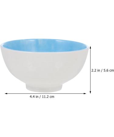 Hemoton 4pcs Ceramic Bowl Ramen Bowls Noodle Bowl with Chopsticks Creative Rice Bowl Appetizer Household - Buy Online on GoSupps.com