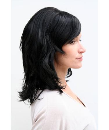 Shop DIVA Jet Black Shoulder Length Wig 2103-1B | 40 cm | International Shipping Available - Buy Online on GoSupps.com
