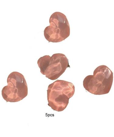 vreplrse 5 Pieces Pink Hair Clips Flower Women Girls Sweet Hairpins Styling Accessories Head Decoration Pin for DIY Crafts Heart - Buy Online on GoSupps.com
